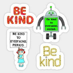 Be Kind Sticker Pack Sticker